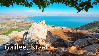 GALILEE TODAY. Ascending Mount Arbel Along the Ancient Trail, Also Known as the Jesus Trail.