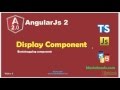 AngularJS 2 -  display component (bootstrapping component)