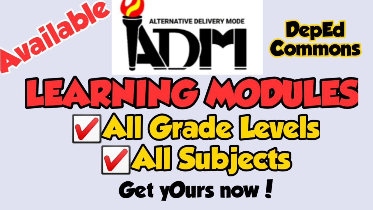 Deped Learning Modules