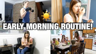 MY 6AM EARLY MORNING ROUTINE! | LARGE FAMILY MOM