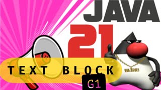 ☕🧱 Java 21 textblock guideline 1 #minilesson