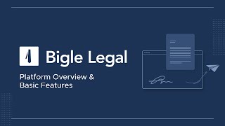 How Bigle Legal works? | Quick platform overview