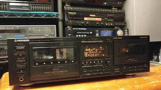 張國榮 「戀愛交叉」 （哥哥）🎵懷舊LD 💽 MD 經典CD🎧卡式機 分享 Pioneer CT-WM77R STEREO 6+1 CASSETTE 70 80 90 年代