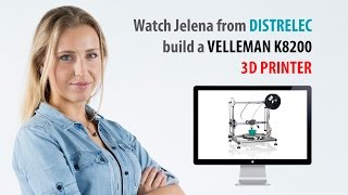 Velleman K8200 3D Printer Build Time-Lapse Part 1