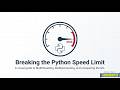 A08 BREAKING THE PYTHON SPEED LIMIT: Multithreading & Multiprocessing
