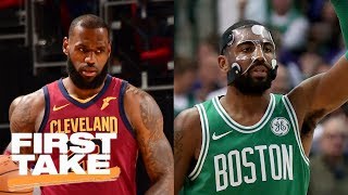 How should LeBron James feel about Kyrie Irving's success with the Celtics? | First Take | ESPN
