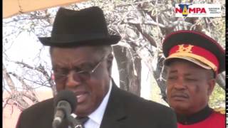 NAMPA: OKAHANDJA Riruako Burial  30 JUNE 2014