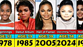 Janet Jackson Transformation From 8 to 58 Year Old