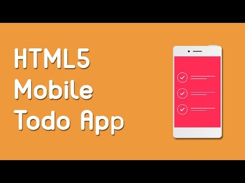 HTML5 Programming Tutorial | Learn HTML5 Mobile Todo App - Introduction HTML5 Programming Tutorial | Learn HTML5 Mobile Todo App - Introduction