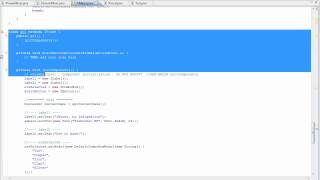 GUI Design part 2; Coding the startButton