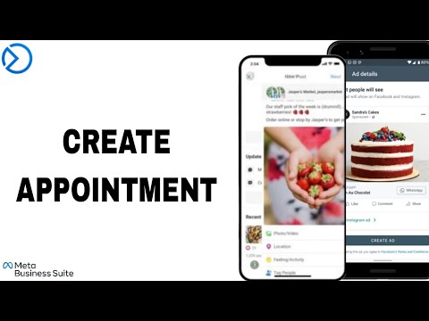 Cómo crear una cita en la aplicación Meta Business Suite