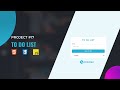 Build Your First To-Do List App: HTML CSS JavaScript Project for Beginners