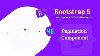 Bootstrap 5 pagination component.