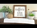 diy coffee bar