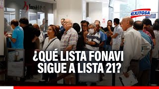 🔴🔵Fonavi: ¿Qué lista seguirá en la devolución de aportes tras la lista 21?