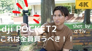 【dji POCKET2】「vlogに最適解！これは全員買うべき！」vol.25