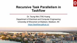 Recursive Task Parallelism in Taskflow
