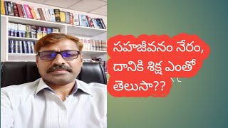 సహజీవనం చేయడం నేరం దానికి శిక్ష ఎంతో తెలుసా??