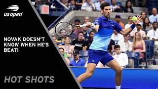 Incredible Recovery From Djokovic | 2021 US Open