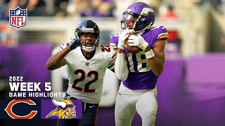 Chicago Bears vs. Minnesota Vikings | 2022 Week 5 Game Highlights