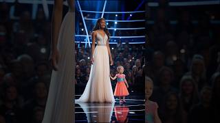 World's Tallest Girl \u0026 World's Smallest Girl America's Got Talent #AGT #TallestAndSmallest #Shorts