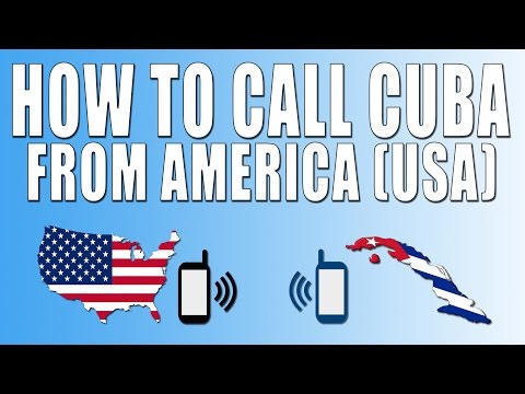 How To Call Cuba From America (USA) How To Call Cuba From America (USA)