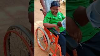 Wheelchair ♿♿ மக்களே, இங்க ஒரு தெய்வீக உணர்வு ஏற்படும் #anithaslifediary #tamil #womenslife #shorts