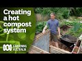 Follow these steps to create a hot compost bay | DIY Garden Projects | Gardening Australia