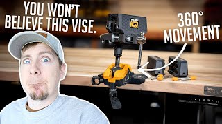 The Greatest Woodworking Vise Ever?  // IQ Vise by Work IQ Tools