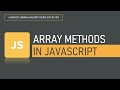 Useful Array methods in JavaScript | Array methods | JavaScript