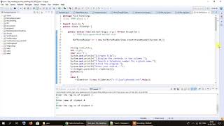 Java program to read and display data from a Binary File