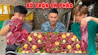 Hữu Bộ | Thử Thách Ăn Gỏi Nộm Thịt Bò Trộn Cà Pháo