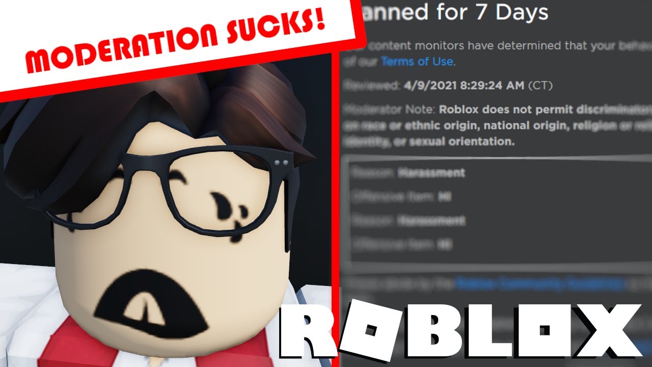 Roblox Moderation SUCKS (The Truth) - YouTube