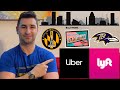 Uber Driver Requirements and Lyft Driver Requirements for Baltimore Maryland