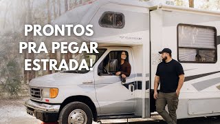 Estamos prontos para viajar de MOTORHOME pelos EUA! 🇺🇸