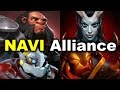 NAVI vs Alliance - El Clasico Showmatch Dota 2