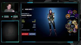 Black Widow quick start guide in dimensional duel for marvel future revolution
