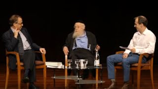 Rabbi Adin Even-Israel Steinsaltz in dialogue with Ray Kurzweil