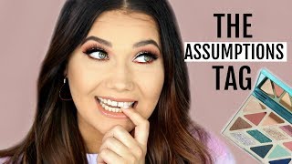 RESPONDING TO ASSUMPTIONS ABOUT ME! TARTE High Tides \u0026 Good Vibes Palette