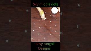 Quick \u0026 Easy Margazhi kolam and rangoli designs #Shorts