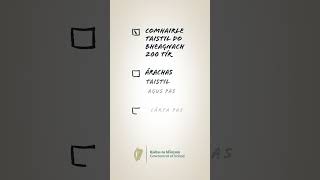 Comhairle Taistil ón Roinn Gnóthaí Eachtracha - Travel Advice from the Department of Foreign Affairs