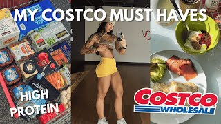 MY HIGH PROTEIN COSTCO MUST HAVES | SHOP WITH ME | WHOLE FOODS