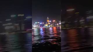 Hong Kong Island from a boat #HongKong