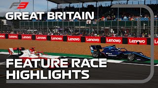 F3 Feature Race Highlights | 2022 British Grand Prix