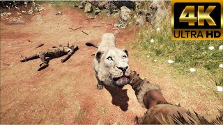 Far Cry Primal All Animals Tamed & Pet Animations