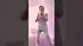 Rick Astley sings Never Gonna Give You Up at Kendall Calling Festival 2023