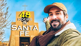48 Perfect Hours in Santa Fe New Mexico | 4K Travel Guide