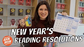 9 Bookish Ideas for New Year's Resolutions | #BookBreak