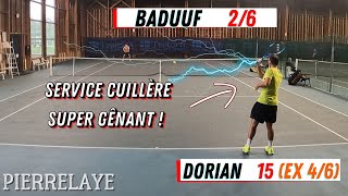 ANCIEN 4/6 EN NE SERVANT QU'A LA CUILLERE ?! 😨 / 2/6 vs 15 / Court Level View / 1er tour PIERRELAYE