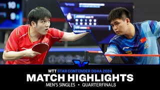 Fan Zhendong vs Lin Shidong | MS QF | WTT Star Contender Doha 2024